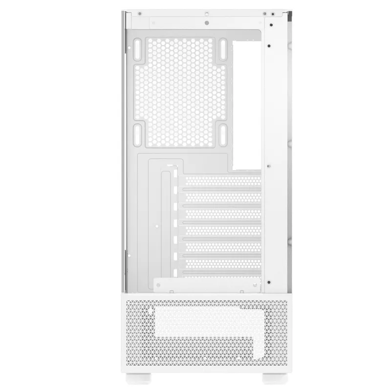 XPG Invader X Mini κουτί υπολογιστή Midi Tower, ATX/Micro-ATX/Mini-ITX, γυάλινα πάνελ, 5 ανεμιστήρες ARGB 120 mm, USB-C, χωρίς τροφοδοτικό, λευκό