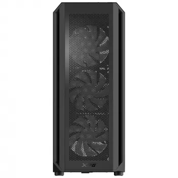 XPG VALOR AIR PLUS MID-TOWER κουτί μαύρο, Midi Tower, PC, μαύρο, ATX, micro ATX, Mini-ITX, SPCC, 16 cm