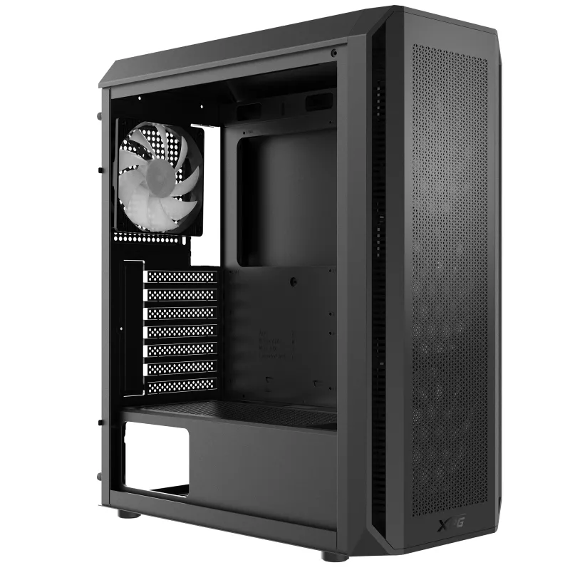 XPG VALOR AIR PLUS MID-TOWER κουτί μαύρο, Midi Tower, PC, μαύρο, ATX, micro ATX, Mini-ITX, SPCC, 16 cm
