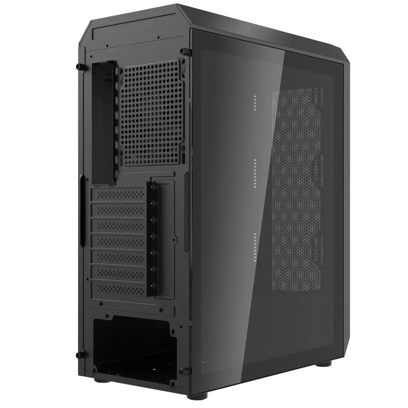 XPG VALOR AIR PLUS MID-TOWER κουτί μαύρο, Midi Tower, PC, μαύρο, ATX, micro ATX, Mini-ITX, SPCC, 16 cm