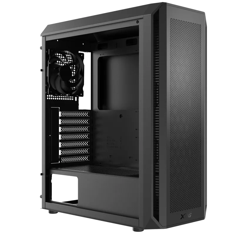 XPG VALOR AIR PLUS MID-TOWER κουτί μαύρο, Midi Tower, PC, μαύρο, ATX, micro ATX, Mini-ITX, SPCC, 16 cm