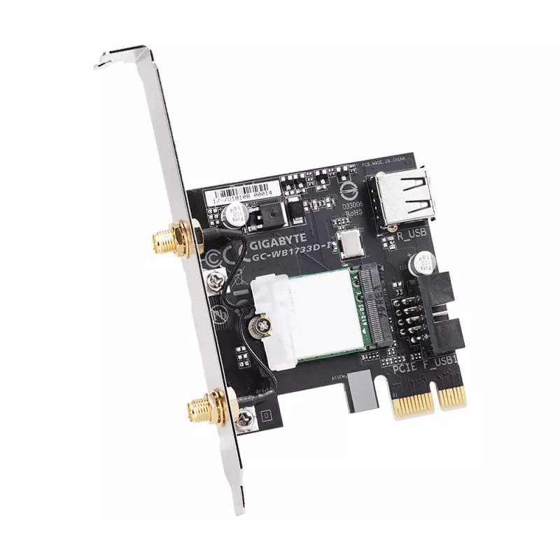 GIGABYTE GC-WB1733D-I κάρτα δικτύου εσωτερική WLAN / Bluetooth 1733 Mbit/s