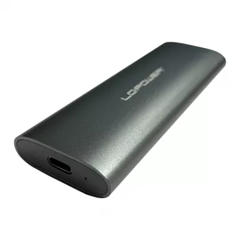Θήκη M.2 SSD LC-POWER (NVMe & SATA), USB 3.2 Gen.2x1, Μαύρο – LC-M2-C-MULTI-2