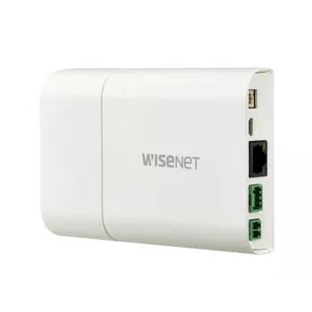 Hanwha XNB-6001 κάμερα ασφαλείας IP τύπου box, για εσωτερικό χώρο, 2 MP, PoE, ψηφιακό PTZ, ιβουάρ