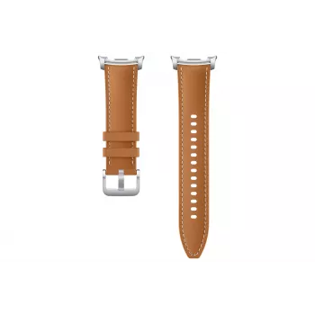 Υβριδικό λουράκι για Samsung Galaxy Watch8 S/M/L, χρώμα Caramel, συμβατό με Galaxy Watch8 (ET-SLL50LAEGEU)