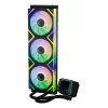 XPG LEVANTE II 360 μαύρο, υγρόψυξη All-in-One, 12 cm, μαύρο