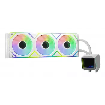 XPG LEVANTE II 360 λευκό, υγρόψυξη All-in-One, 12 cm, λευκό
