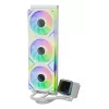 XPG LEVANTE II 360 λευκό, υγρόψυξη All-in-One, 12 cm, λευκό