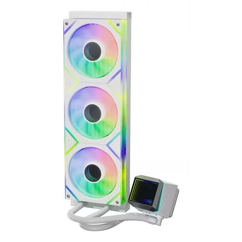 XPG LEVANTE II 360 λευκό, υγρόψυξη All-in-One, 12 cm, λευκό