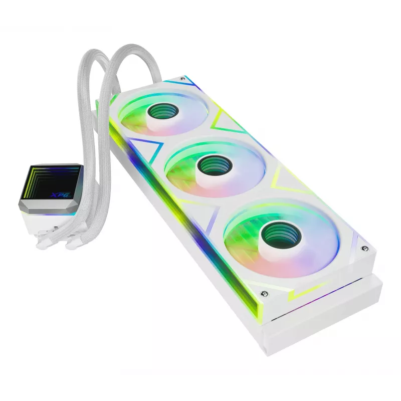 XPG LEVANTE II 360 λευκό, υγρόψυξη All-in-One, 12 cm, λευκό