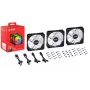 XPG VENTO 120 ARGB PWM (συσκευασία 3 τεμ.) μαύρο, ανεμιστήρας, 12 cm, 300 U/min, 1650 U/min, μαύρο
