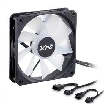 XPG VENTO R 120 ARGB PWM μαύρο, ανεμιστήρας, 12 cm, 300 RPM, 1600 RPM, μαύρο