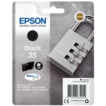 Μελάνι Epson 35 WF-4720 WF-4720DWF WF-4725DWF WF-4730 WF-4730DTWF WF-4740 WF-4740DTWF μαύρο