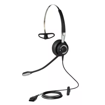 Jabra BIZ 2400 II Mono IP, 3-in-1, ενσύρματο, γραφείο/call center, 54 g, ακουστικό, μαύρο, ασημί