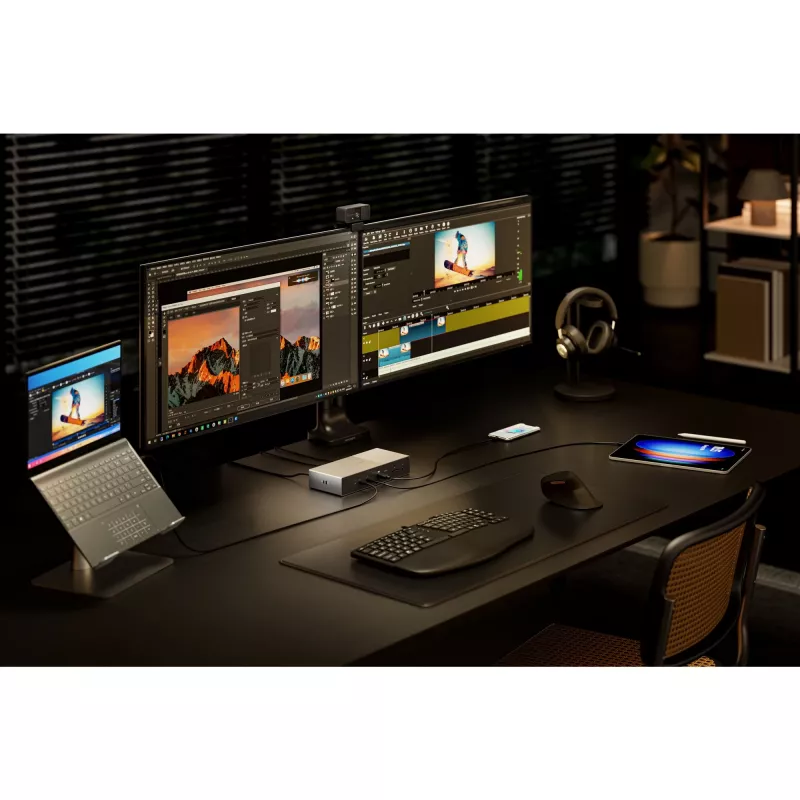 Kensington SD5000T5 EQ Thunderbolt 5 Triple 4K Docking Station με 140W PD - Windows/macOS