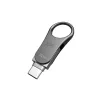 SILICON POWER Mobile C80 – 32 GB Dual-USB stick – Type-C / Type-A – γκρι