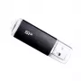 SILICON POWER Ultima U02 - 8 GB USB stick - USB 2.0 - μαύρο