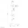 Neomounts FPMA-D550DDVBLACK βάση οθόνης 10-32 ίντσες - κάθετη τοποθέτηση