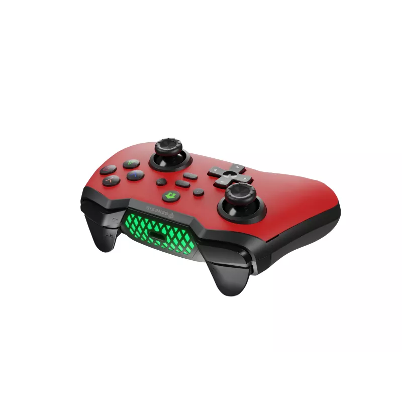 GENESIS Mangan 400 Red Bluetooth Gamepad Αναλογικό / Ψηφιακό Android, MAC, Nintendo Switch, PC, iOS