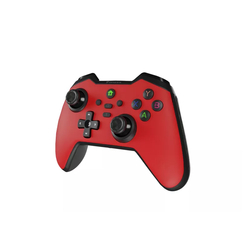 GENESIS Mangan 400 Red Bluetooth Gamepad Αναλογικό / Ψηφιακό Android, MAC, Nintendo Switch, PC, iOS