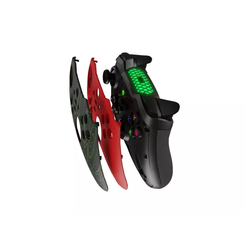 GENESIS Mangan 400 Red Bluetooth Gamepad Αναλογικό / Ψηφιακό Android, MAC, Nintendo Switch, PC, iOS