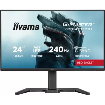 iiyama G-MASTER GB2471HSU-B1 Οθόνη υπολογιστή 60,5 cm (23,8 ίντσες) 1920 x 1080 Pixel Full HD Μαύρο