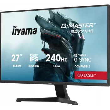 iiyama G-MASTER G2771HS-B1 Οθόνη υπολογιστή 68,6 cm (27 ίντσες) 1920 x 1080 Pixel Full HD Μαύρο