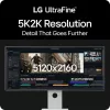 LG 40U990A-W Οθόνη Υπολογιστή 101,6 cm (40 ίντσες) 5120 x 2160 Pixel WUHD Μαύρο