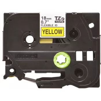 Brother TZE-FX641 TZE-FX Μελανοταινία μαύρο σε κίτρινο TZ