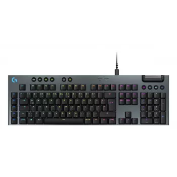 LOGITECH G915 X USB-A Ενσύρματο Πληκτρολόγιο Gaming Low-Profile Tactile Μαύρο Qwertz Γερμανικό