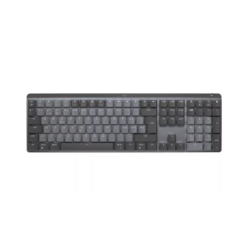 LOGITECH MX Mechanical Wireless Illuminated Performance Keyboard - Graphite Ελβετικό Qwertz