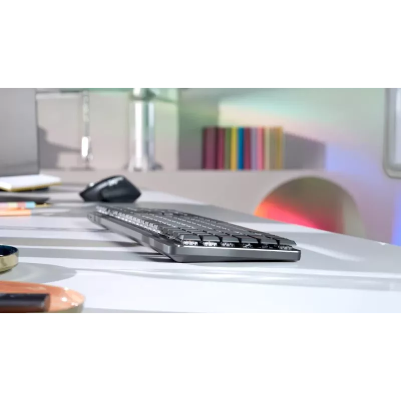 LOGITECH MX Mechanical Wireless Illuminated Performance Keyboard - Graphite Ελβετικό Qwertz