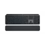 LOGITECH Mx Keys S Πληκτρολόγιο με Στήριγμα Καρπού Graphite QWERTZ Ελβετική Διάταξη