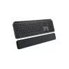 LOGITECH Mx Keys S Πληκτρολόγιο με Στήριγμα Καρπού Graphite QWERTZ Ελβετική Διάταξη