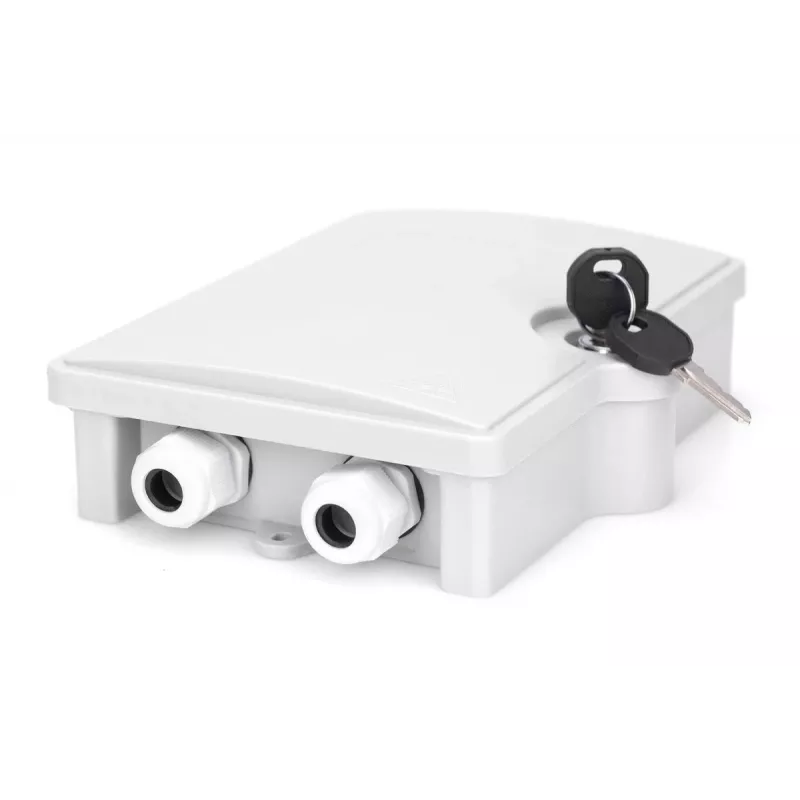 DIGITUS Outdoor FTTH Box, IP65 για 2x SC/SC-Adapter ή 2x LC/DC
