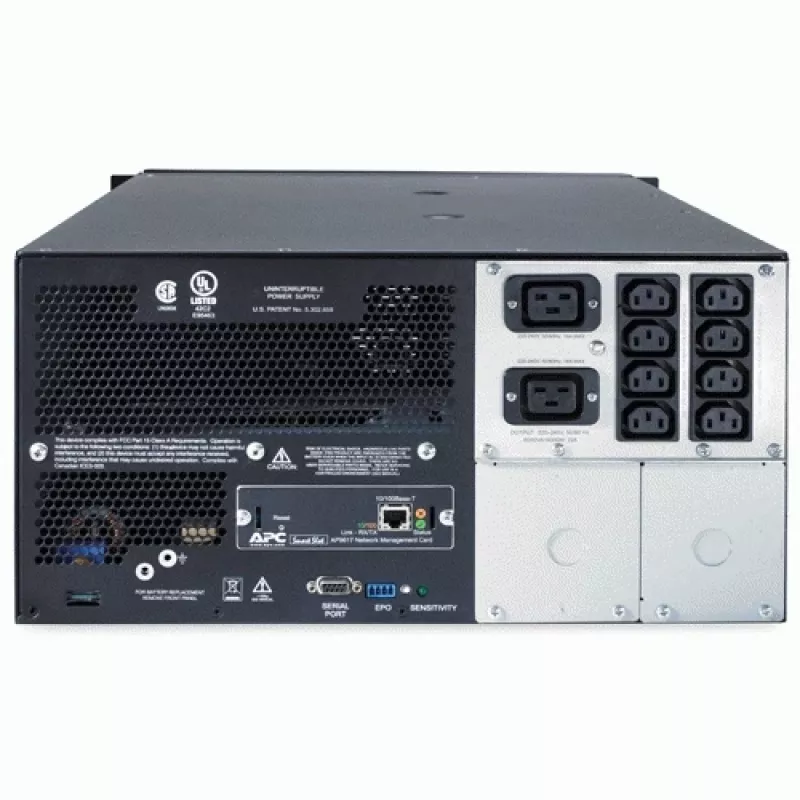 APC Smart-UPS SUA5000RMI5U - 5000VA, 8x C13, 2x C19 Πρίζα, NMC, Rackmount/Tower