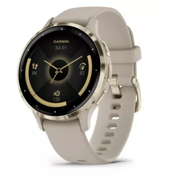 GARMIN INTERNATIONAL Venu 3S - 41 mm - Smartwatch με λουράκι - Γαλλικά - Γκρι