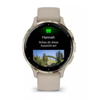 GARMIN INTERNATIONAL Venu 3S - 41 mm - Smartwatch με λουράκι - Γαλλικά - Γκρι
