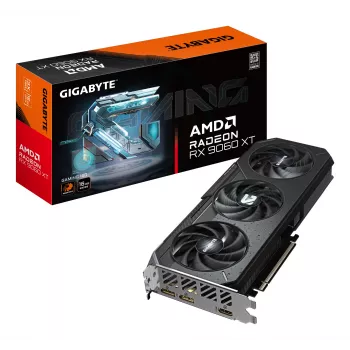 GIGABYTE Radeon RX 9060 XT GAMING 16G κάρτα γραφικών - 16 GB GDDR6, 128 Bit, PCI-E 5.0, 3230 MHz πυρήνας, 2 x DisplayPort, 1 x HDMI, GV-R9060XTGAMING-16GD