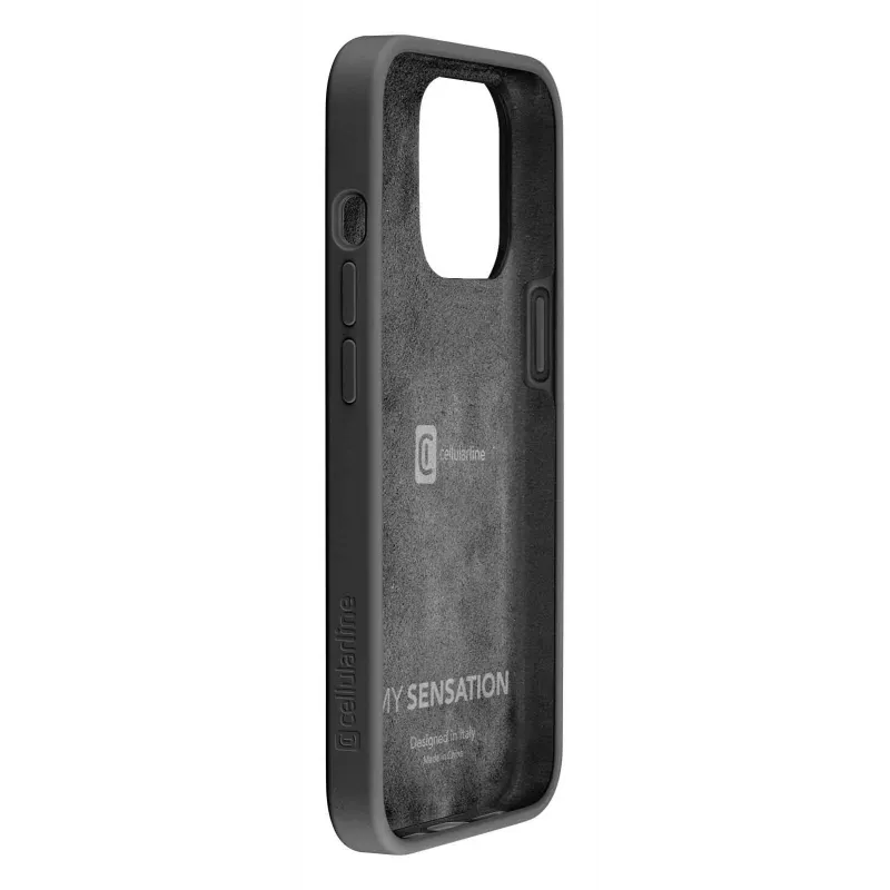 Cellularline Sensation - Θήκη σιλικόνης soft-touch για iPhone 16 Pro