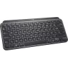 LOGITECH MX Keys Mini Φωτιζόμενο Πληκτρολόγιο - Ασύρματο Bluetooth - Graphite - Azerty Γαλλικό