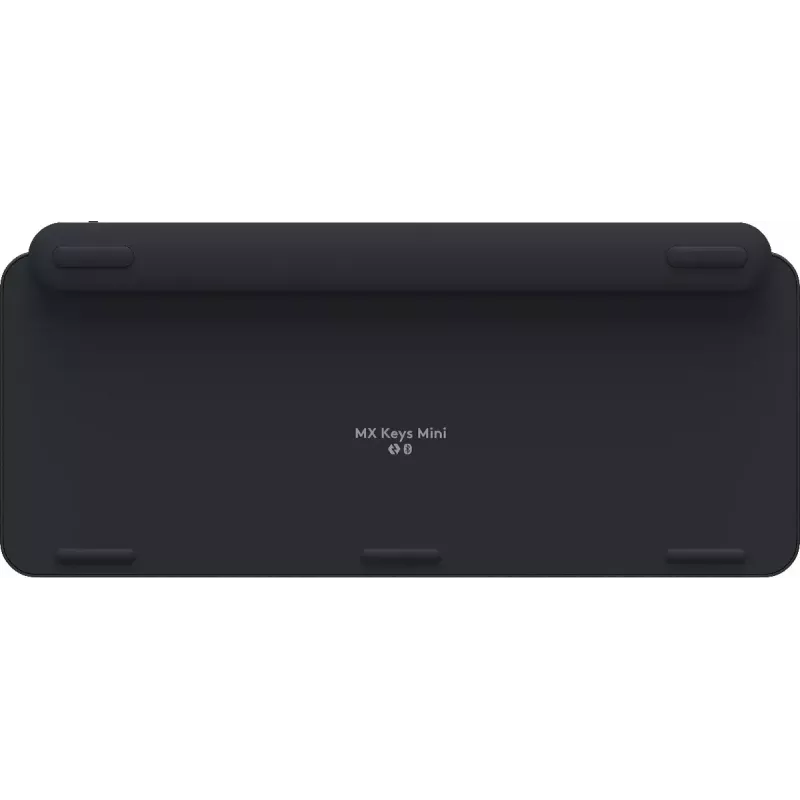 LOGITECH MX Keys Mini Φωτιζόμενο Πληκτρολόγιο - Ασύρματο Bluetooth - Graphite - Azerty Γαλλικό