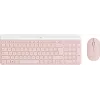 LOGITECH Slim Ασύρματο Πληκτρολόγιο και Ποντίκι Σετ Mk470 - Rose Qwerty Us/int'l