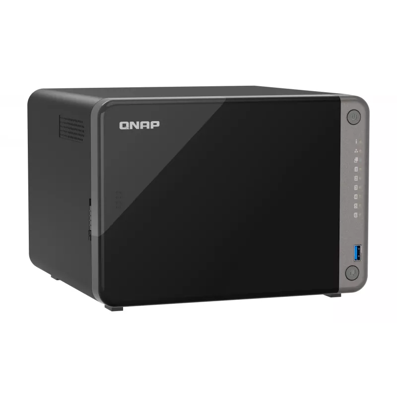 QNAP TS-AI642-8G NAS/Διακομιστής Αποθήκευσης Tower ARM Cortex-A76 8 GB Μαύρο