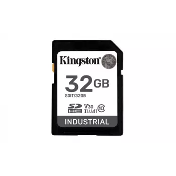 Μνήμη Flash Kingston Technology 32GB SDHC UHS-I Industrial pSLC