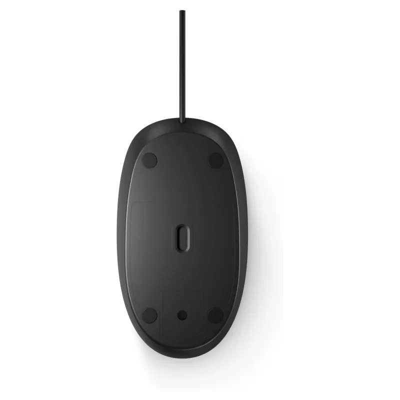 Ποντίκι HP 125 Optical Ενσύρματο USB μαύρο