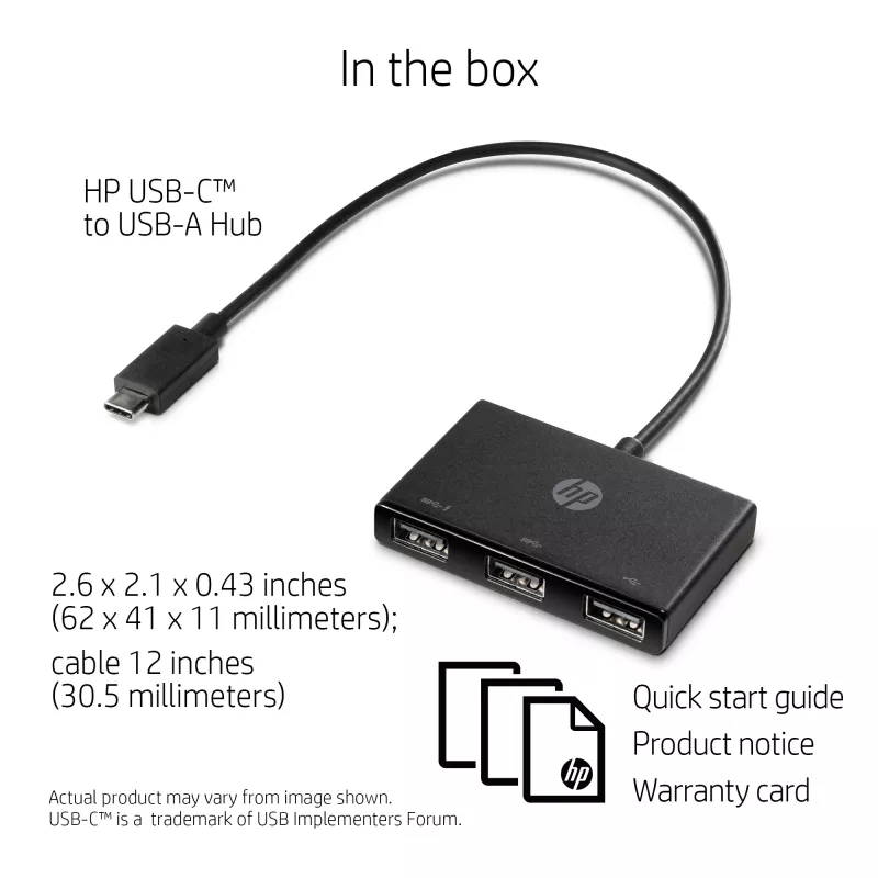 HP USB-C σε USB-A hub