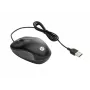 HP USB Travel Mouse, αμφίχειρο, οπτικό, USB Type-A, 1000 DPI, μαύρο