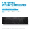 HP 455 προγραμματιζόμενο ασύρματο πληκτρολόγιο, πλήρους μεγέθους (100%), ασύρματο, RF Wireless, μεμβράνης, μαύρο