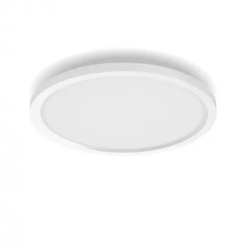Philips Hue White and Colour Ambience Surimu στρογγυλό πάνελ, έξυπνο φωτιστικό οροφής, Bluetooth/Zigbee, λευκό, LED, μη αντικαταστάσιμοι λαμπτήρες, πολύχρωμο